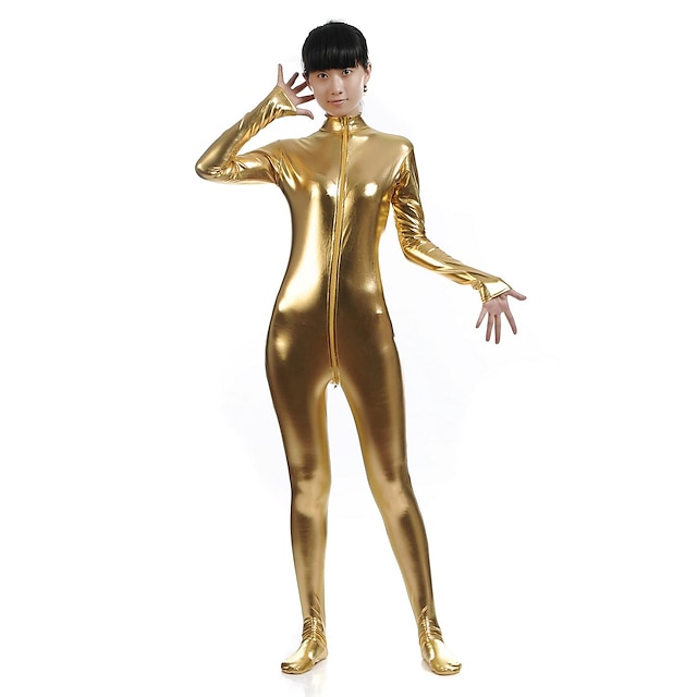  Zentai sopii Kissapuku Ihon puku Ninja Aikuisten Spandex Lateksi Cosplay-asut Sukupuoli Miesten Naisten Yhtenäinen Halloween / Trikoot / Kokopuku