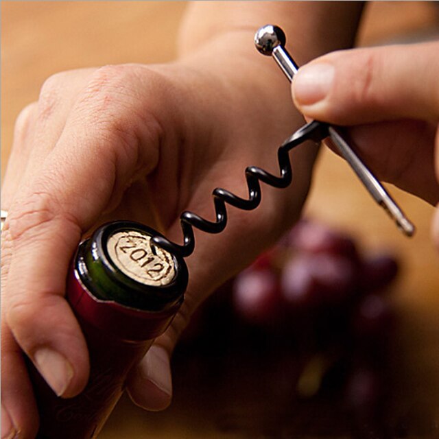  Wine Bottle Opener Corkscrew Keychain Stainless Steel Outdoor Tools