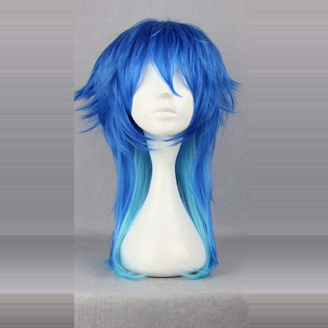  Dramatical Murder Aoba Segaraki Pelucas de Cosplay Hombre 24 pulgada Fibra resistente al calor Peluca de anime