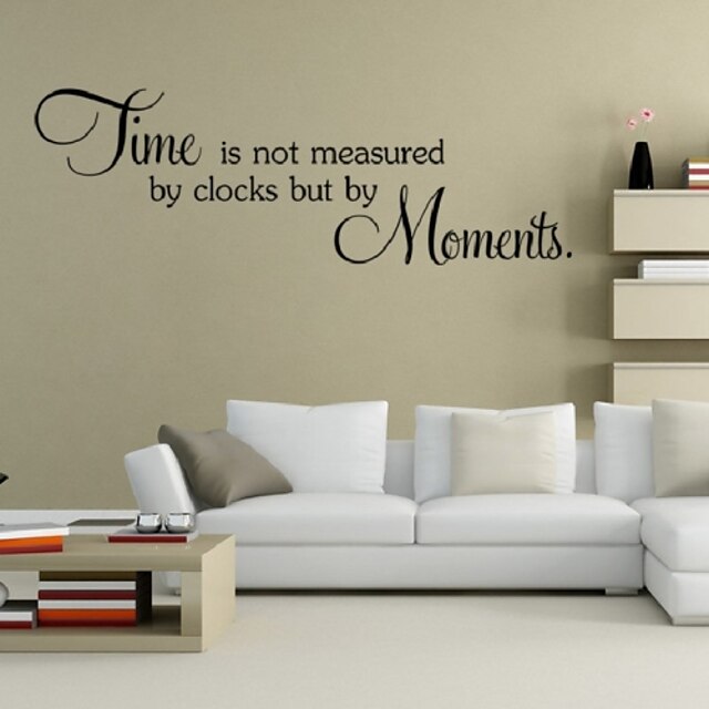  Decorative Wall Stickers - Words & Quotes Wall Stickers People / Animals / Still Life Living Room / Bedroom / Bathroom / Removable