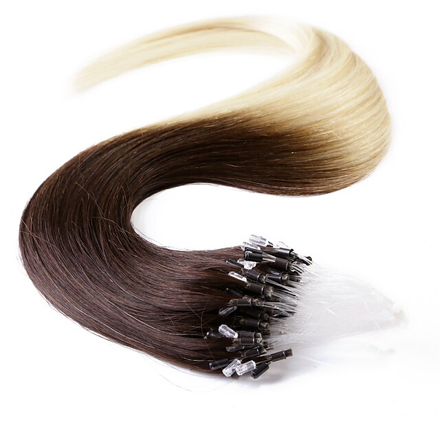  neitsi® 20inch mikro gyűrű körök emberi haj kiterjesztések gyűrűk emberi haj t2-60