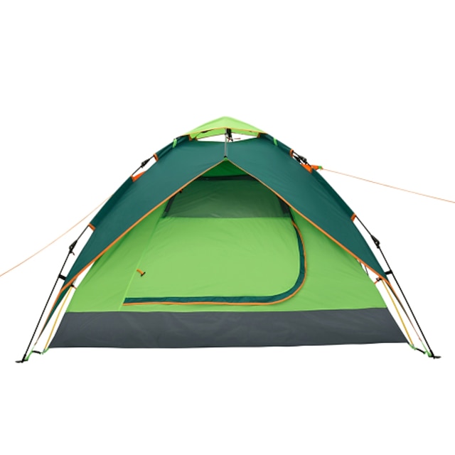  Makino 3-4 personnes Tente Triple Tente de camping Une pièce Bonne ventilation Etanche Pare-vent Résistant à la poussière Antimite