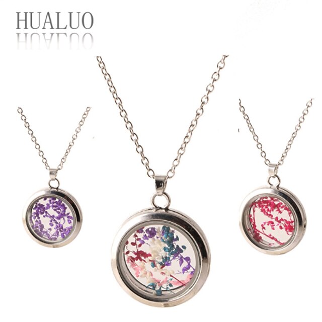  Necklace Lockets Necklaces Jewelry Daily / Casual Fashion Glass Transparent 1pc Gift
