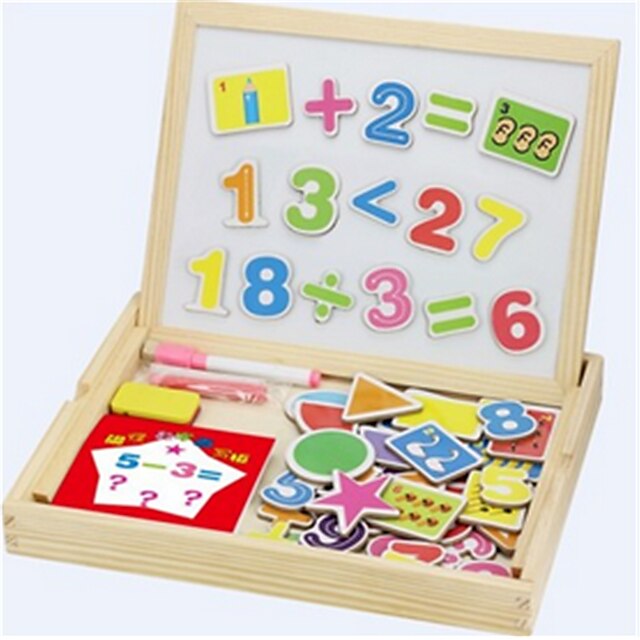  gyermekek korai oktatás matematika alakú kétoldalas mágneses rajztábla helyesírás helyesírás