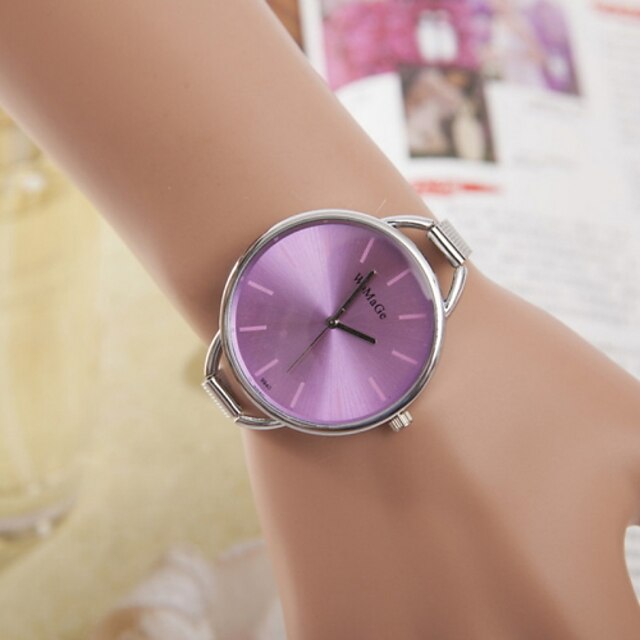 Women‘s Watch Fashionable Silver Case Alloy Band Cool Watches Unique Watches