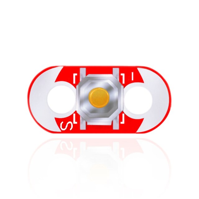  keyes lilypad wearable knapp modul (röd)