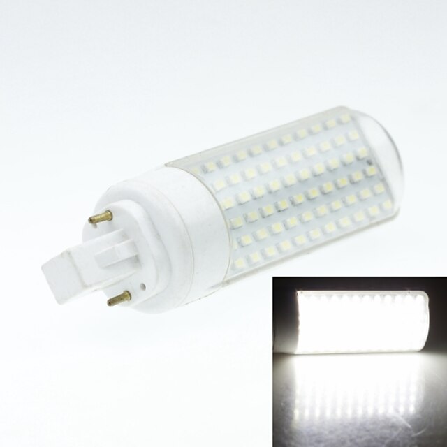  SENCART 1kpl 8 W 3000-3500/6000-6500 lm G24 LED Bi-Pin lamput 72 LED-helmet SMD 2835 Koristeltu Lämmin valkoinen / Kylmä valkoinen 85-265 V / 1 kpl / RoHs