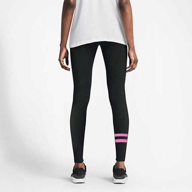  Dame Sport Bukser Kompressionstøj Underdele Yoga Træning & Fitness Fritidssport Sportstøj Åndbart Hurtigtørrende Høj Åndbarhed Komprimering Elastisk