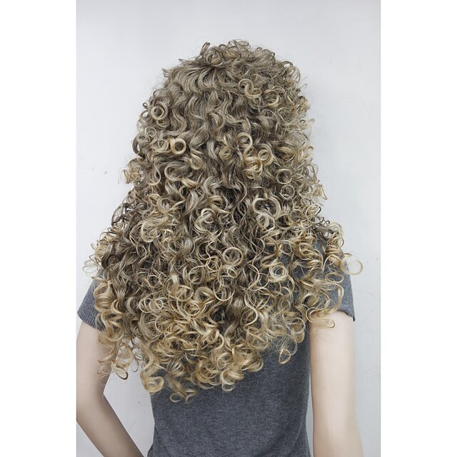  Synthetic Wig Curly Curly Wig 6T24B Synthetic Hair Women's