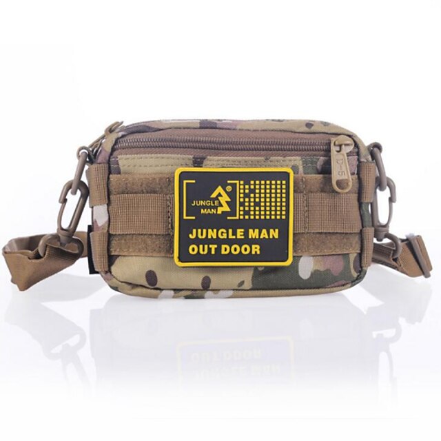  Camouflage Multifunctional Nylon Bum Bag for Hunting/Fishing/Camping Hiking(Random Colors)