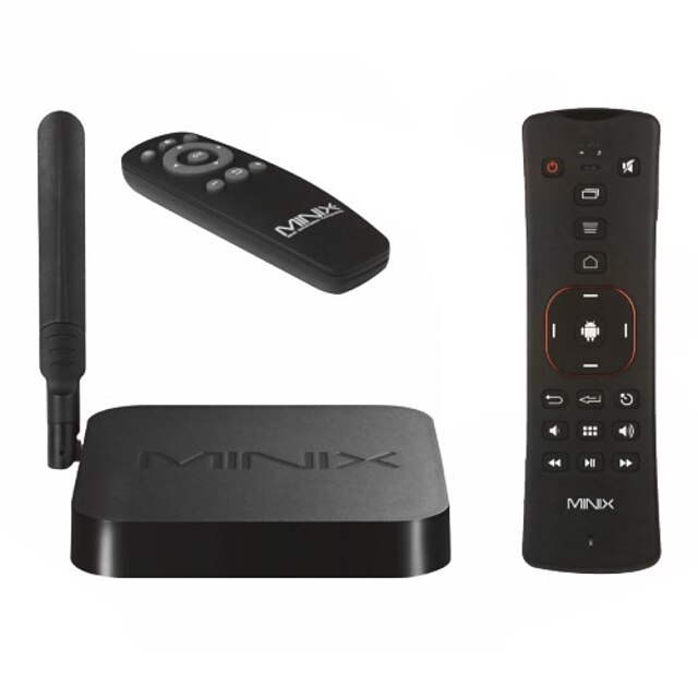  MINIX NEO X8-H + A2 neliydin TV-boksi, XBMC,2GB, 16GB + Fly AirMouse kaiuttimella, mikrofoni