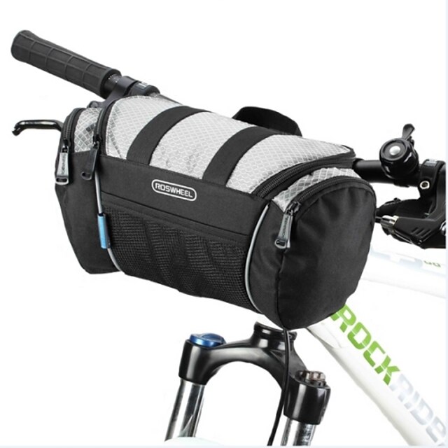  ROSWHEEL 7 L Bike Handlebar Bag Rain Waterproof Quick Dry Bike Bag Terylene Bicycle Bag Cycle Bag Other Similar Size Phones Camping / Hiking Basketball Football / Soccer