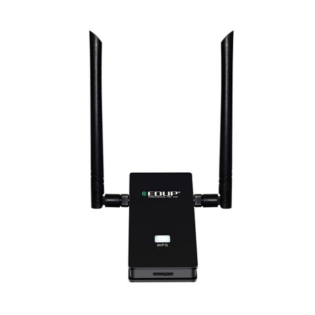  EDUP wifi extender repeater 1200Mbps 2.4GHz 5GHz 2 Cables & Adapters Wifi Range Extender EP-AC1605