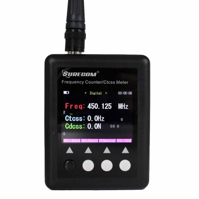  SF401 Plus 27Mhz-3000Mhz Radio Portable Frequency Counter meter with CTCCSS/DCS Decoder