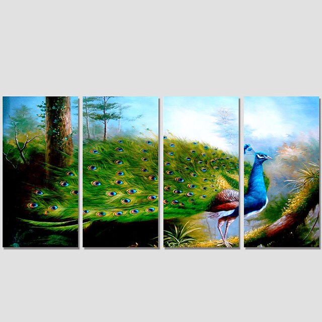  Canvas Print Art Set Of 5 Wall Pictures For Linving Room Abstract Phoenix Scenery Pictures Home Decor