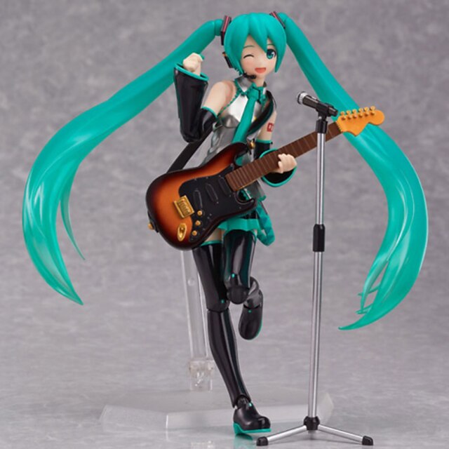  Anime Action Figurer Inspirert av Vokaloid Hatsune Miku PVC 14 cm CM Modell Leker Dukke