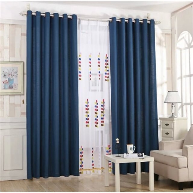  Country Blackout Curtains Drapes Two Panels Living Room   Curtains