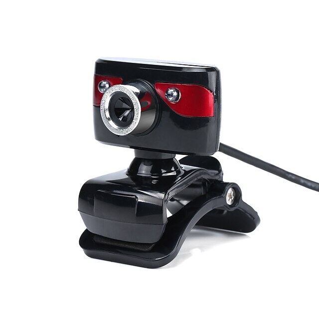  12m 2,0 2 LED HD webkamera kamera web cam digital video webkamera med mikrofon for datamaskinen pc laptop