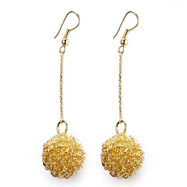  Women's Drop Earrings - Ladies, European Gold / Silver For