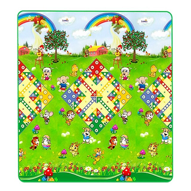  csúszómászók szőnyeg pamut gyerekeknek fenti 3 puzzle játék