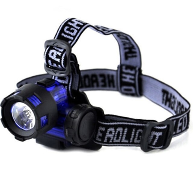 on/off Headlamp Straps Small 300 lm LED - Emitters 1 Mode Small Camping / Hiking / Caving Everyday Use Cycling / Bike