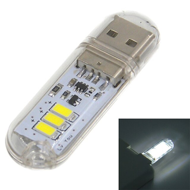  LED olvasólámpa USB