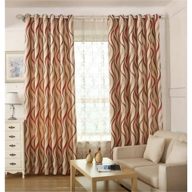  Country Blackout Curtains Drapes Two Panels Living Room   Curtains