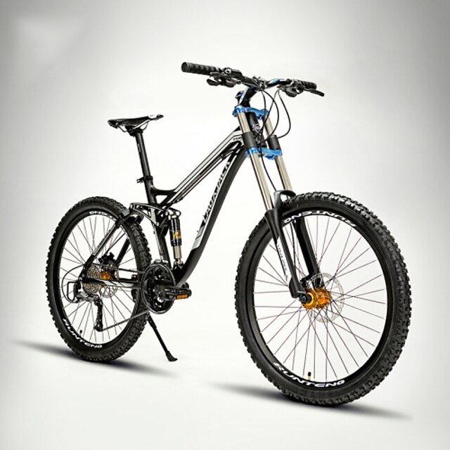  Mountain Bikes Cykling 24 Speed 26 tommer (ca. 66cm) / 700CC EF-51-8 Dobbelt skivebremse Affjedringsgaffel Blød haleramme / Komplet ophæng Aluminium Aluminiumlegering