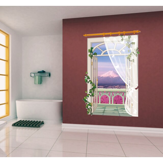  Ozdobné samolepky na zeď - Samolepky na stěnu Krajina Zátiší květiny Obývací pokoj Ložnice Koupelna Kuchyň Jídelna studovna či kancelář