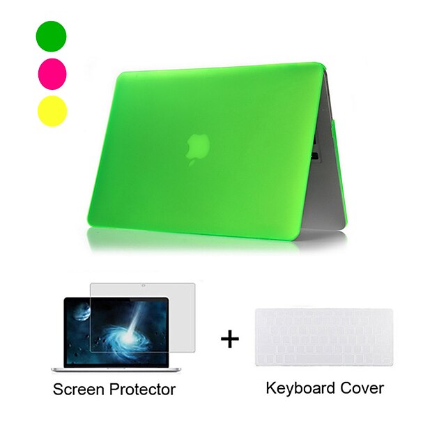  MacBook נרתיק / הגנה משולבת אחיד פלסטי ל מקבוק אייר11אינץ'