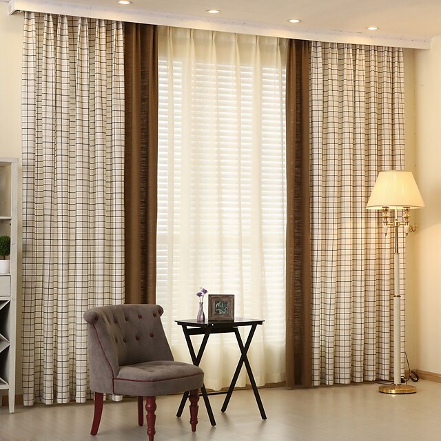  custom made blackout blackout cortinas cortinas dois painéis / jacquard / quarto