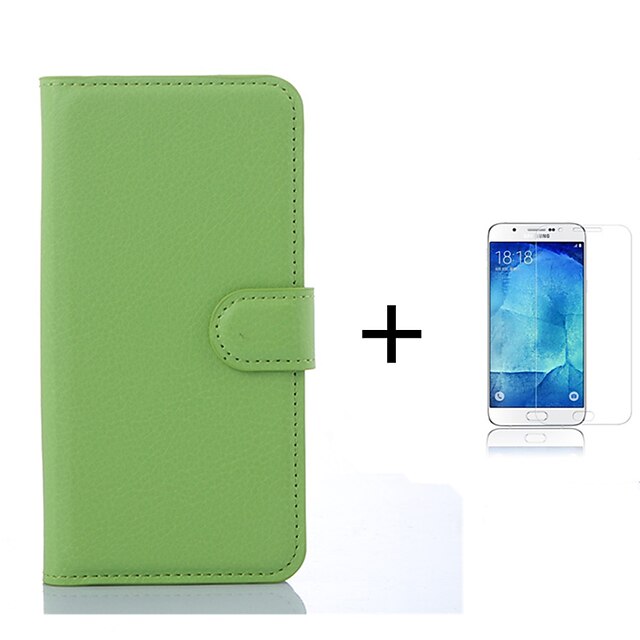  Case For Samsung Galaxy S6 edge Wallet / Card Holder / with Stand Full Body Cases Solid Color Hard PU Leather