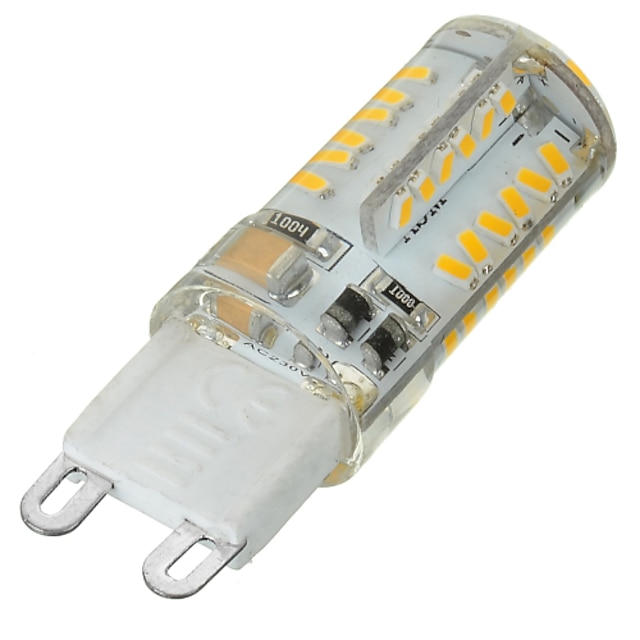  1pç 5 W 400-500 lm G9 Luminárias de LED  Duplo-Pin 58 Contas LED SMD 3014 Regulável / Decorativa Branco Quente / Branco Frio 220-240 V / 1 pç / RoHs