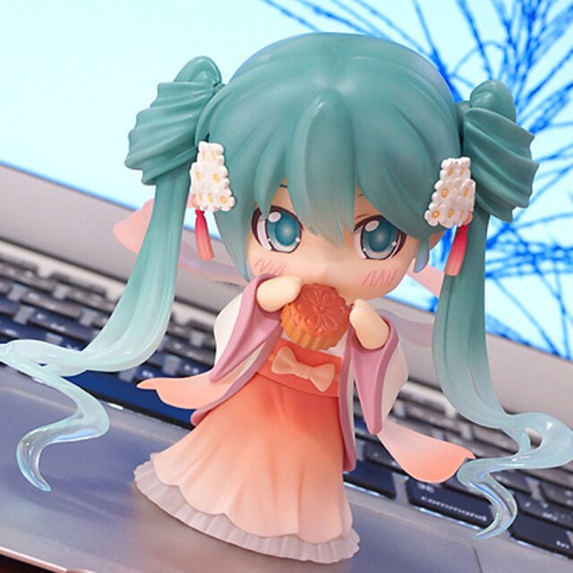  Anime Action Figures Inspired by Vocaloid Hatsune Miku PVC(PolyVinyl Chloride) 10 cm CM Model Toys Doll Toy