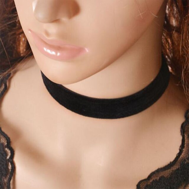  Women's Choker Necklace / Tattoo Choker - Tattoo Style, Fashion Black Necklace Jewelry For Wedding, Party, Daily