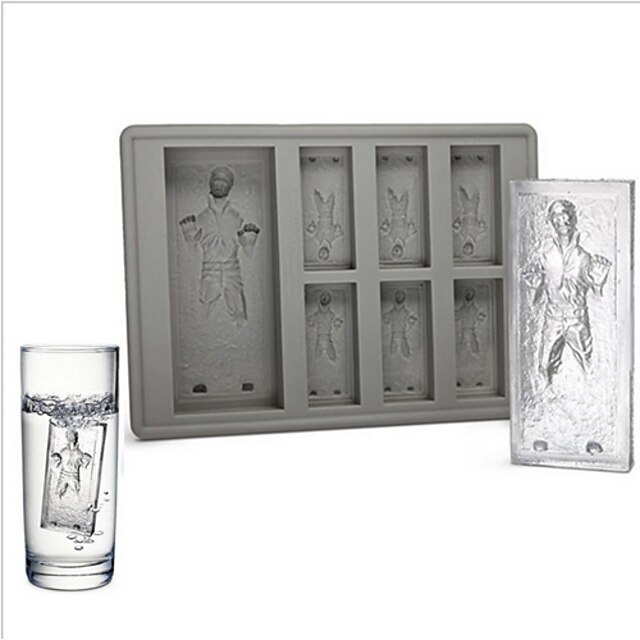  Han Solo In Carbonite Ice Mold Tray Silicone Jelly Chocolate Cake