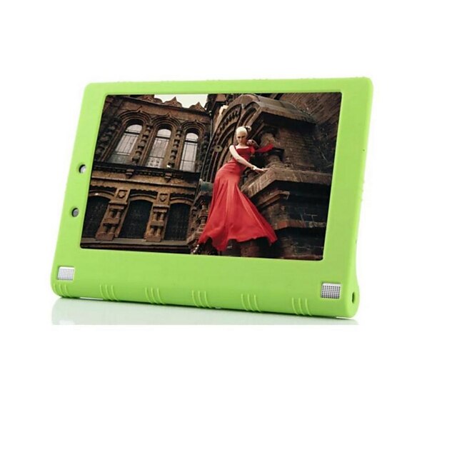  Case For Lenovo Lenovo Yoga Tablet 2 8.0 Back Cover Solid Colored Soft Silicone