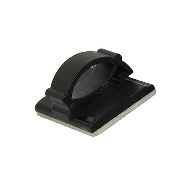  ziqiao multifunktionale Klebstoff Autoladakabel Kopfhörer / USB Kabelklemmen Veranstalter (8pcs)
