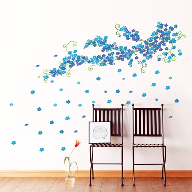  Decorative Wall Stickers - Plane Wall Stickers Landscape / Romance / Fashion Living Room / Bedroom / Bathroom / Washable / Removable / Re-Positionable