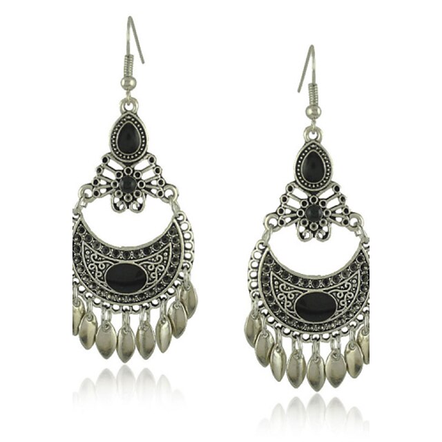  Drop Earrings Women's Resin / Alloy Earring Rhinestone Elegant Style