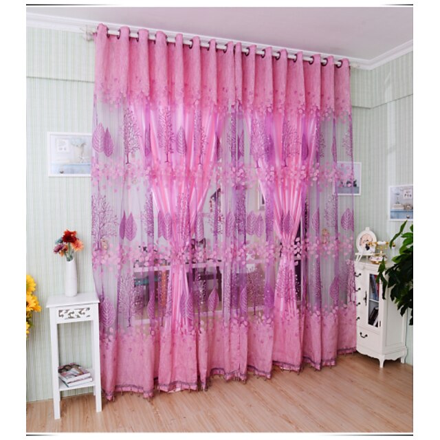  Деревенский Занавески Оттенки 1 панель Гостиная   Curtains