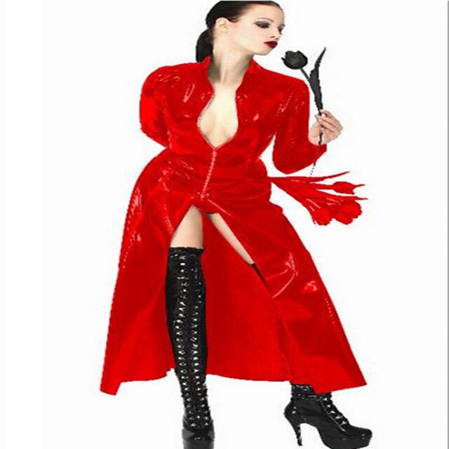  Cosplay Cosplay Costume Party Costume Men's Women's Halloween Carnival New Year Festival / Holiday Halloween Costumes Red Solid Colored