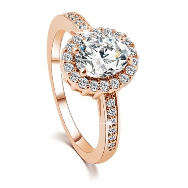  בגדי ריקוד נשים טבעת הטבעת זירקונה מעוקבת זירקון אבני מזלות חתונה Party תכשיטים