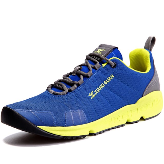  Men's Lace-up Leather / Tulle Comfort Running Shoes Spring / Summer / Fall Blue / Black / Winter