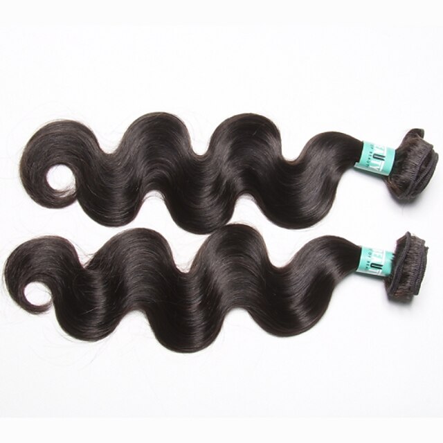  Malaysian Hair Body Wave Human Hair Weaves 1 Piece 0.1