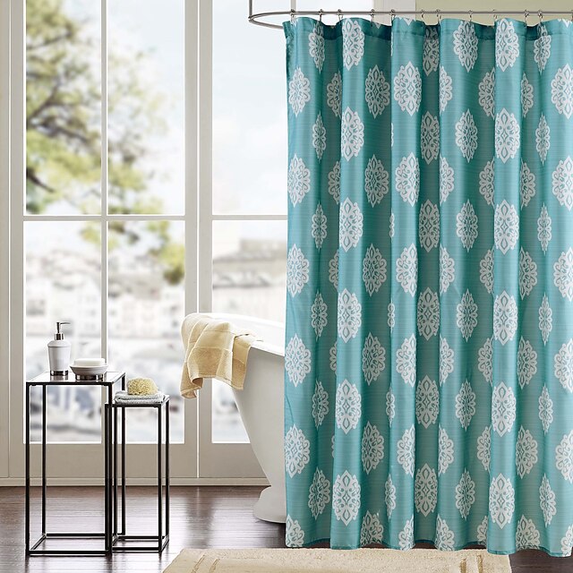  Shower Curtains Neoclassical Polyester Geometric Machine Made / 0.5