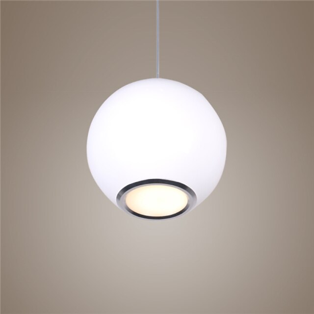  12cm(4.7 inch) LED Pendant Light Metal Acrylic Painted Finishes Modern Contemporary 110-120V / 220-240V