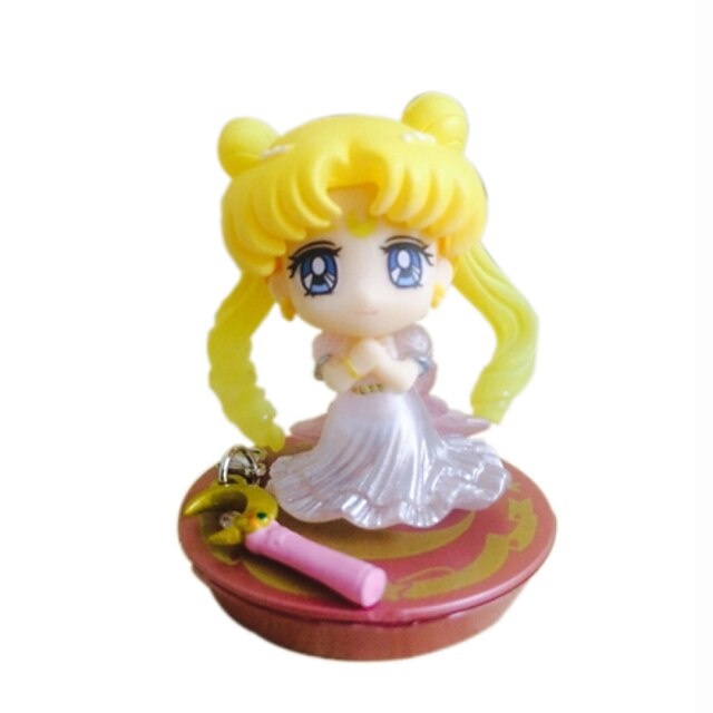  Anime Action Figures Inspired by Sailor Moon Cosplay PVC 10 CM Model Toys Doll Toy