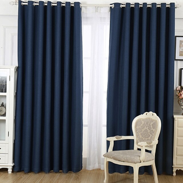  Designerskie Zasłony zasłony Dwa panele Salon   Curtains / Zaciemnienie / Żakard