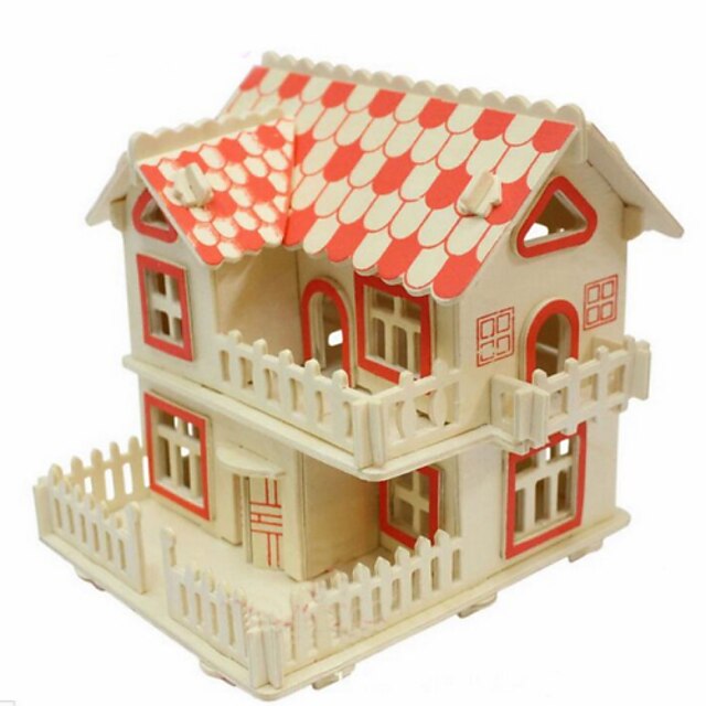  家 ３Ｄパズル ウッドパズル ウッド模型 ウッド 子供用 成人 おもちゃ ギフト
